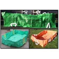 Construction Used Skip Big Bag Garbage Dumpster Bag Waste FIBC Jumbo Bags